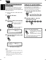 Предварительный просмотр 10 страницы JVC CD/Cassette Receiver KW-XC939 Instruction Manual