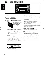 Предварительный просмотр 18 страницы JVC CD/Cassette Receiver KW-XC939 Instruction Manual