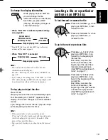 Предварительный просмотр 19 страницы JVC CD/Cassette Receiver KW-XC939 Instruction Manual