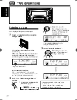 Предварительный просмотр 22 страницы JVC CD/Cassette Receiver KW-XC939 Instruction Manual