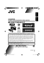 JVC CD Receiver KD-G417 Instructions Manual preview