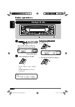 Preview for 8 page of JVC CD Receiver KD-G417 Instructions Manual