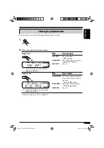 Preview for 17 page of JVC CD Receiver KD-G417 Instructions Manual