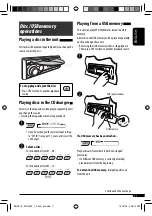 Предварительный просмотр 11 страницы JVC CD Receiver KD-G631 Instructions Manual