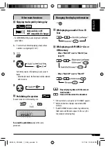 Предварительный просмотр 13 страницы JVC CD Receiver KD-G631 Instructions Manual