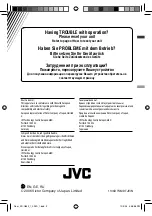 Предварительный просмотр 86 страницы JVC CD Receiver KD-G631 Instructions Manual