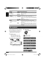 Предварительный просмотр 18 страницы JVC CD Receiver KD-G727 Instructions Manual