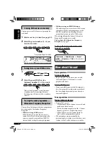 Preview for 22 page of JVC CD Receiver KD-G727 Instructions Manual