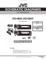 Предварительный просмотр 36 страницы JVC CD Receiver KD-G807 Service Manual