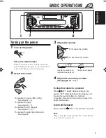 Предварительный просмотр 5 страницы JVC CDA-5755 Instructions Manual