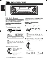 Предварительный просмотр 6 страницы JVC CDA-5755 Instructions Manual