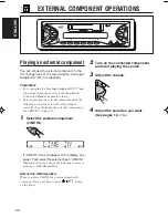 Предварительный просмотр 22 страницы JVC CDA-5755 Instructions Manual