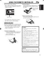 Предварительный просмотр 23 страницы JVC CDA-5755 Instructions Manual