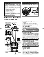 Предварительный просмотр 2 страницы JVC Ceiling Bracket WB-S623U Instructions