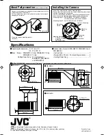 Предварительный просмотр 4 страницы JVC Ceiling Bracket WB-S623U Instructions