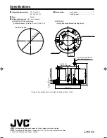 Предварительный просмотр 4 страницы JVC Ceiling Recessed Bracket WB-S625U Instructions