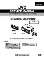 JVC CH-X1000 Service Manual preview