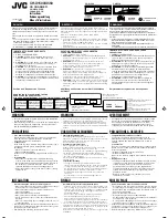 Preview for 7 page of JVC CH-X1500J Instructions Manual