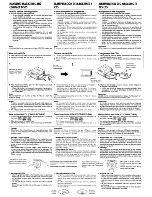 Предварительный просмотр 5 страницы JVC CH-X400 Instructions Manual