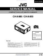 Предварительный просмотр 1 страницы JVC CH-X400 Service Manual