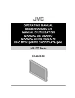 Preview for 1 page of JVC CO-46LCD-BD Operating Manual