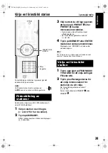 Предварительный просмотр 43 страницы JVC Compact Component System CA-EXAK1 (Swedish) Instructions Manual