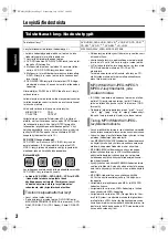 Предварительный просмотр 56 страницы JVC Compact Component System CA-EXAK1 (Swedish) Instructions Manual