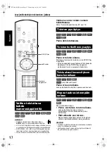 Предварительный просмотр 70 страницы JVC Compact Component System CA-EXAK1 (Swedish) Instructions Manual