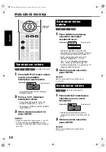 Предварительный просмотр 82 страницы JVC Compact Component System CA-EXAK1 (Swedish) Instructions Manual