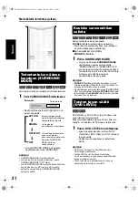 Предварительный просмотр 84 страницы JVC Compact Component System CA-EXAK1 (Swedish) Instructions Manual