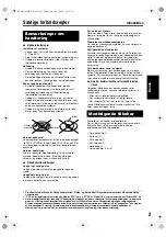 Предварительный просмотр 103 страницы JVC Compact Component System CA-EXAK1 (Swedish) Instructions Manual