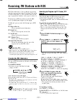 Предварительный просмотр 15 страницы JVC Compact Component System CA-MXG500R Instruction Manual