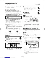 Предварительный просмотр 17 страницы JVC Compact Component System CA-MXG500R Instruction Manual