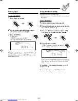 Предварительный просмотр 23 страницы JVC Compact Component System CA-MXG500R Instruction Manual