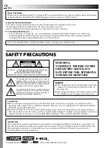 Предварительный просмотр 2 страницы JVC COMPACT GR-SXM735 Instructions Manual