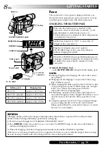 Предварительный просмотр 8 страницы JVC COMPACT GR-SXM735 Instructions Manual