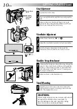 Предварительный просмотр 10 страницы JVC COMPACT GR-SXM735 Instructions Manual