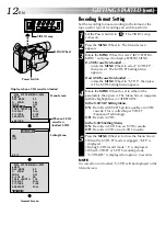 Предварительный просмотр 12 страницы JVC COMPACT GR-SXM735 Instructions Manual