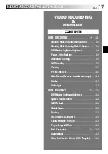 Предварительный просмотр 17 страницы JVC COMPACT GR-SXM735 Instructions Manual