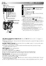 Предварительный просмотр 22 страницы JVC COMPACT GR-SXM735 Instructions Manual