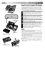 Предварительный просмотр 26 страницы JVC COMPACT GR-SXM735 Instructions Manual