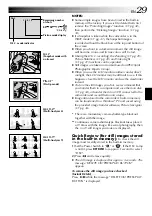 Предварительный просмотр 29 страницы JVC COMPACT GR-SXM735 Instructions Manual