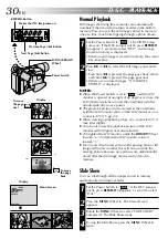 Предварительный просмотр 30 страницы JVC COMPACT GR-SXM735 Instructions Manual