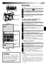 Предварительный просмотр 33 страницы JVC COMPACT GR-SXM735 Instructions Manual