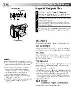 Предварительный просмотр 38 страницы JVC COMPACT GR-SXM735 Instructions Manual