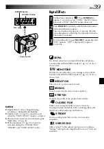 Предварительный просмотр 39 страницы JVC COMPACT GR-SXM735 Instructions Manual