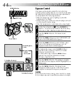 Предварительный просмотр 44 страницы JVC COMPACT GR-SXM735 Instructions Manual