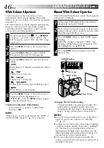 Предварительный просмотр 46 страницы JVC COMPACT GR-SXM735 Instructions Manual