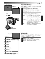 Предварительный просмотр 20 страницы JVC Compact VHS Owner'S Manual