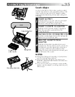 Предварительный просмотр 34 страницы JVC Compact VHS Owner'S Manual